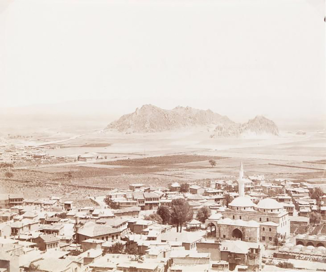 Afyonkarahisar Panoraması, 1875 Guillaume Berggren