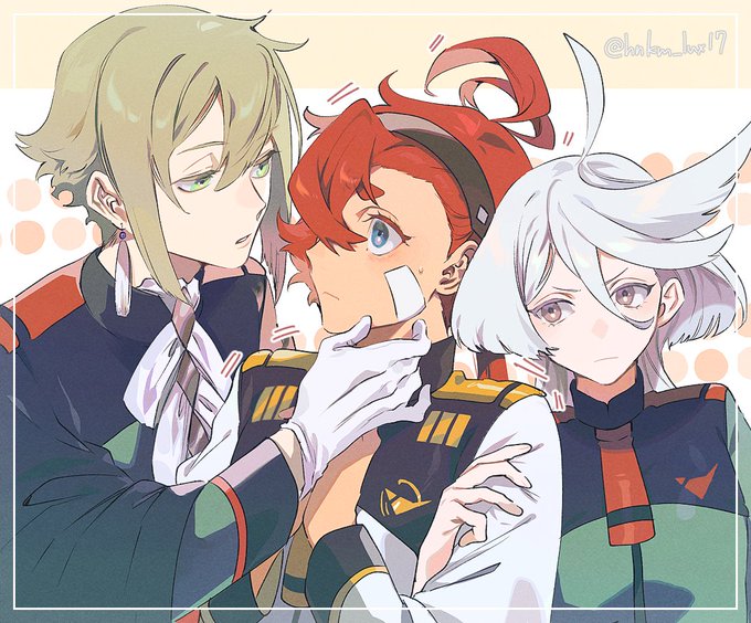 #水星の魔女 四話、エランくんスレッタちゃんが困ってる時いつも来てくれる…。ミオリネは興味無いって言い切ったのバッサリすぎて好き。 