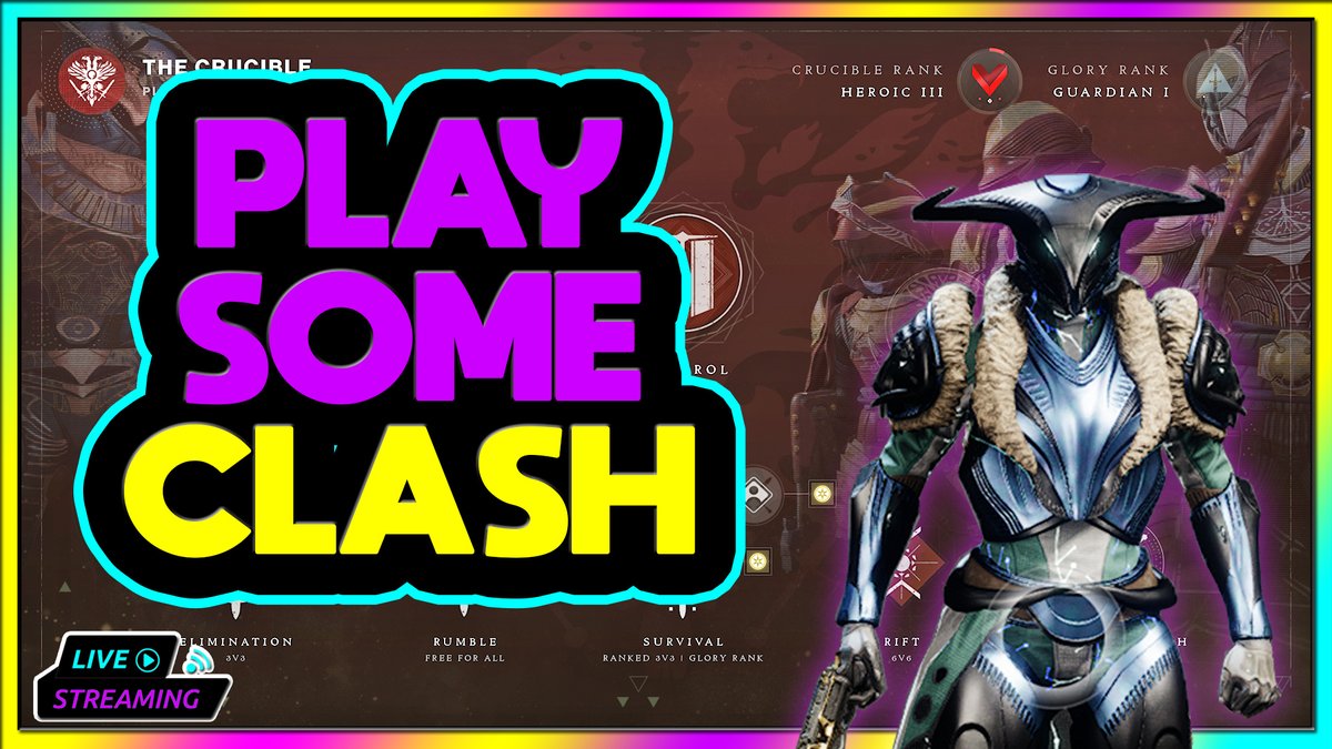 rpm_dethrek's tweet photo. Destiny 2 Livestream / Let's Play Some Clash / Crucible (PVP) 12:30pm Est. https://t.co/h3uUMllnq6 via @YouTube
#destiny2 #destiny2live #LiveStream #youtubelivestream #gamingcommunity #gamingchannel #youtubechannel #youtubegaming #contentcreator https://t.co/uRvjD4VC89