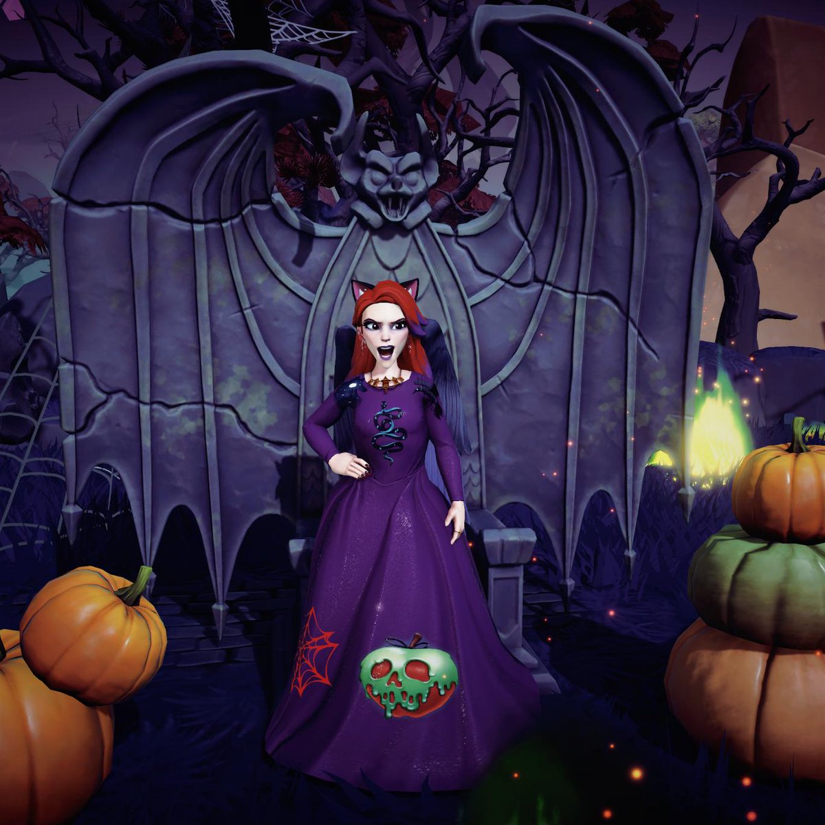 TanwenGames's tweet photo. Loving Dreamlight Valley Halloween 😂😍😍!! #DisneyDreamlightValley #DreamlightDressUp https://t.co/kMvq9t9n8l