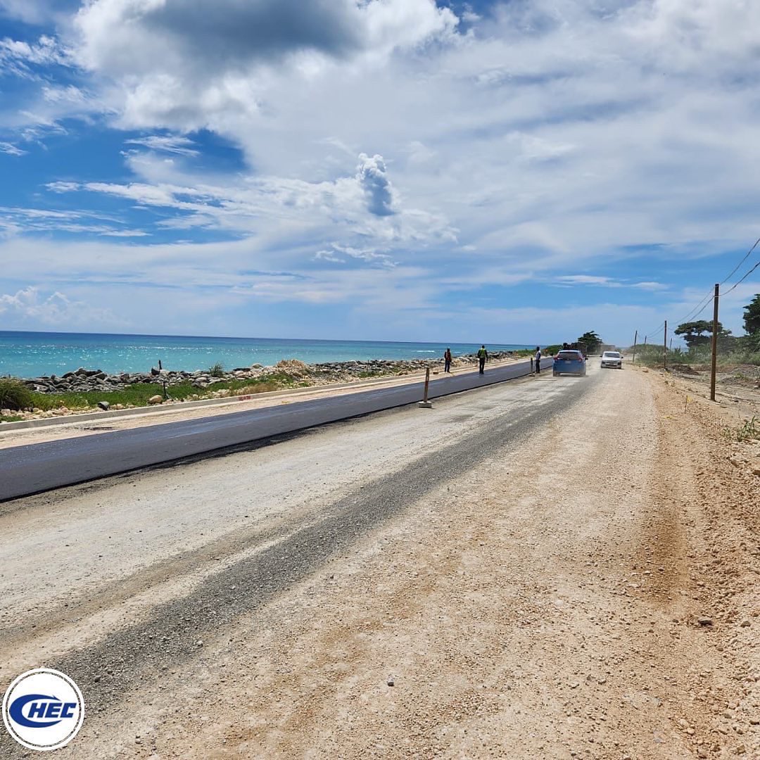 AndrewHolnessJM's tweet photo. Paving work recently commenced in the Roselle and Prospect areas in St Thomas.
We continue the work to drive economic development in the Eastern side of the island.
#SCHIP #CHECJamaica π―π² https://t.co/79ikvWIXto