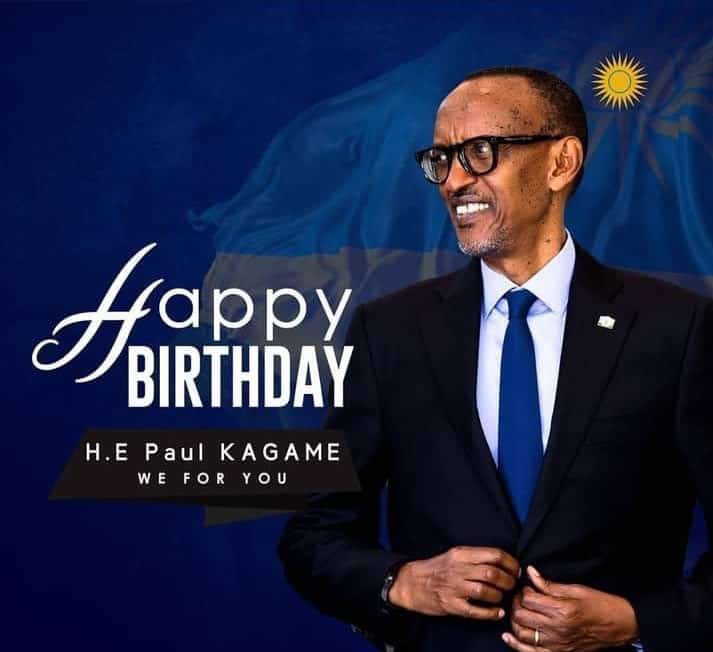 Happy birthday H.E Paul Kagame i wish you all the best in life  @ 