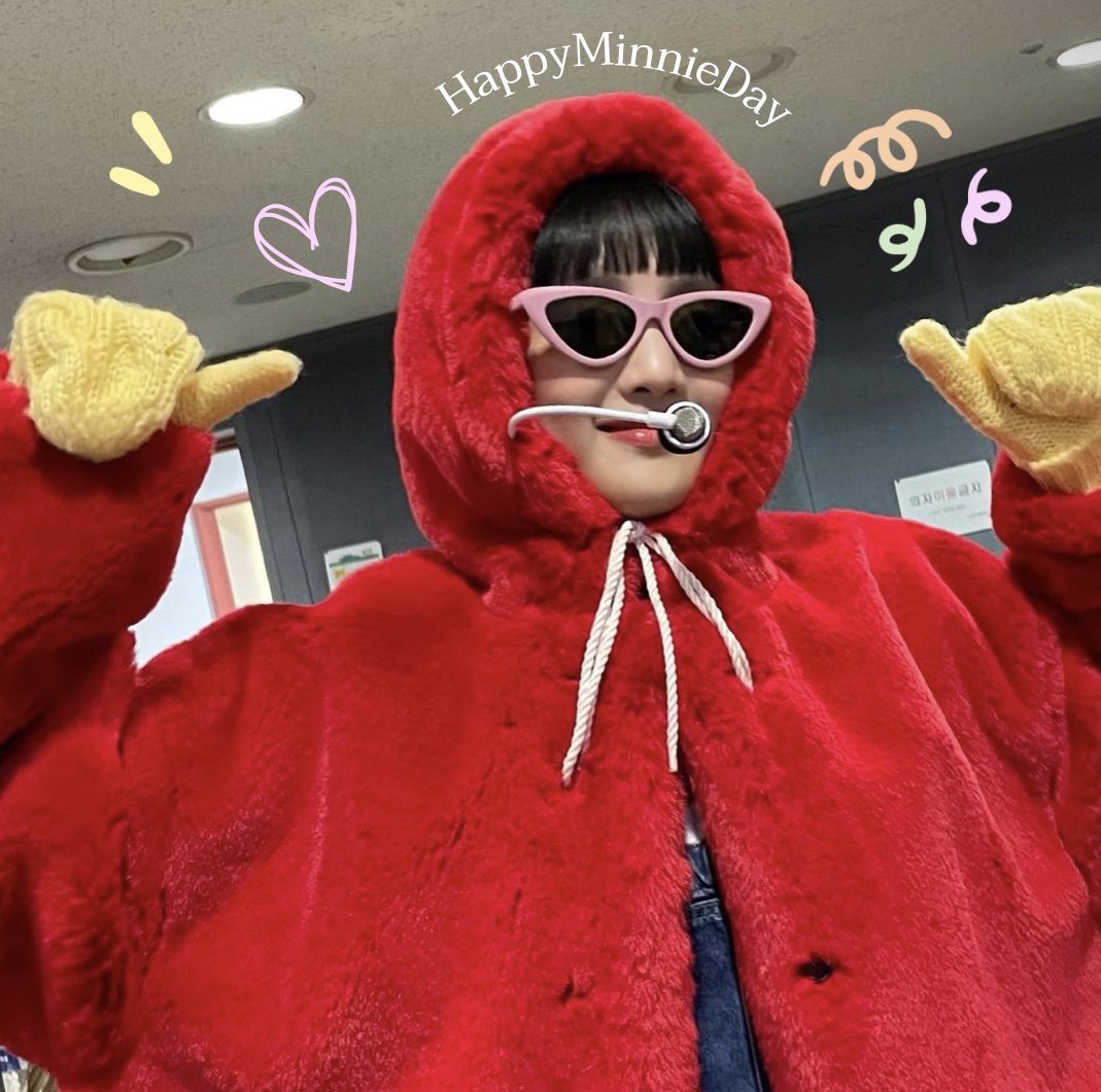 iamcocox_'s tweet photo. ♡ 𝐇𝐚𝐩𝐩𝐲𝐌𝐢𝐧𝐧𝐢𝐞𝐃𝐚𝐲 ㅡ 🎂🫶🏻🐭
สุขสันต์วันเกิด kim minnie มัมหมีขอให้มินนี่มีแต่รอยยิ้มในทุกๆวัน แล้วก็อย่าลืมพักผ่อนเยอะๆ ด้วยนะคะ 💕🥳
#헬로_오늘은_예삐민니생일요
#HappyMinnieDay
#EscapeWithMinnieDay #MINNIE https://t.co/z6TtBJdNZI