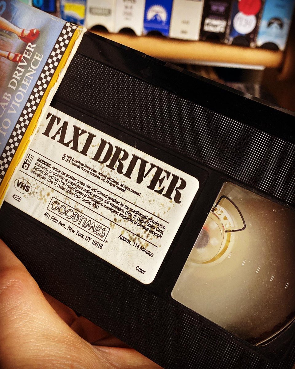 Oddfamilyflix's tweet image. You talkin’ to me? I’m the only tape here. You must be talkin’ to me. 
📼🚕
New in the store today 
#vhs #vhscollector #analog #retro