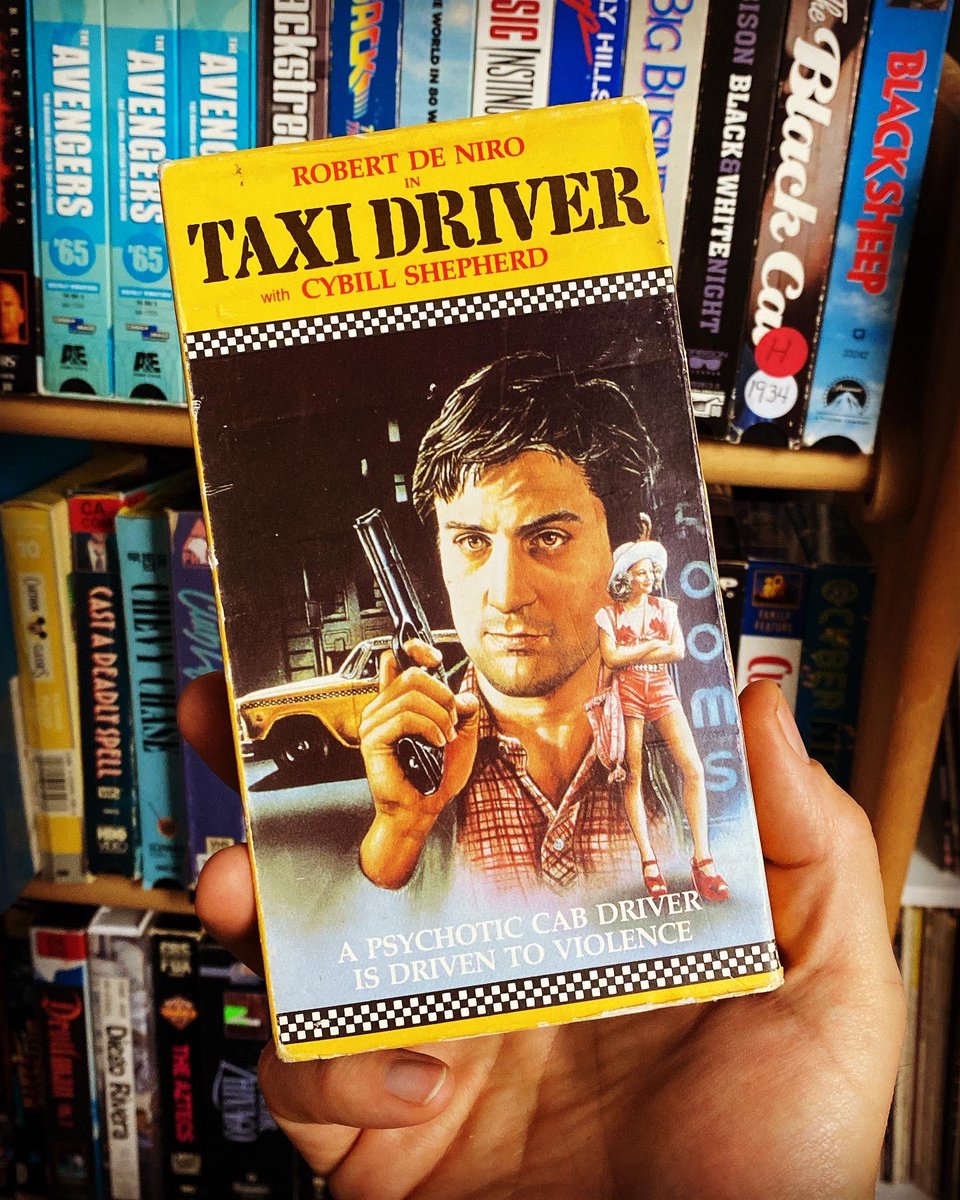 Oddfamilyflix's tweet image. You talkin’ to me? I’m the only tape here. You must be talkin’ to me. 
📼🚕
New in the store today 
#vhs #vhscollector #analog #retro