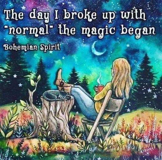 timelesssoul1's tweet photo. Seriously, what really is normal anymore? #changeis #changeus #touchus #loveus #magicalmindset https://t.co/0SatPDGSbP