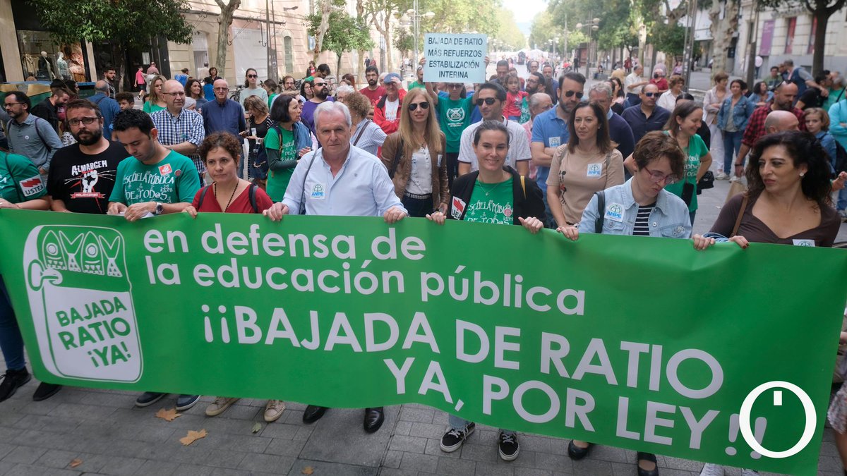 💚Jornada de movilizaciones del 22 de octubre en #Córdoba

📢¡En defensa de la #EducaciónPública, #BajadadeRatioYa!

➡️bajadaderatioya.org