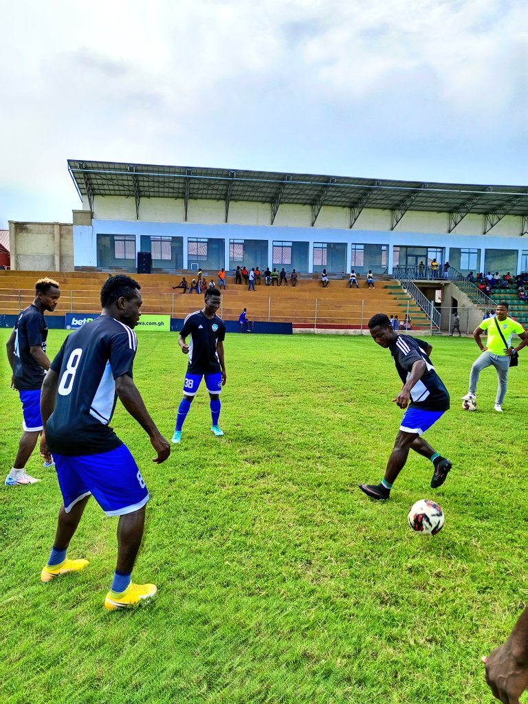 Nsoatreman_FC's tweet photo. 📸📷
Shots from our warm up 💪🏃🏋️🏃
#BonoAhafoTop4
#NsoatremanBechemUnited
@ServiceRadio | @MybetAfrica
@NHIS_Ghana | #ServiceHostel https://t.co/vqQM8K0NOw