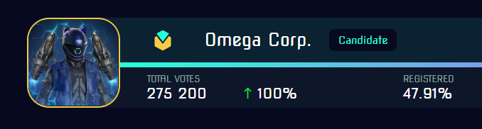 Omega Corp. tweet media