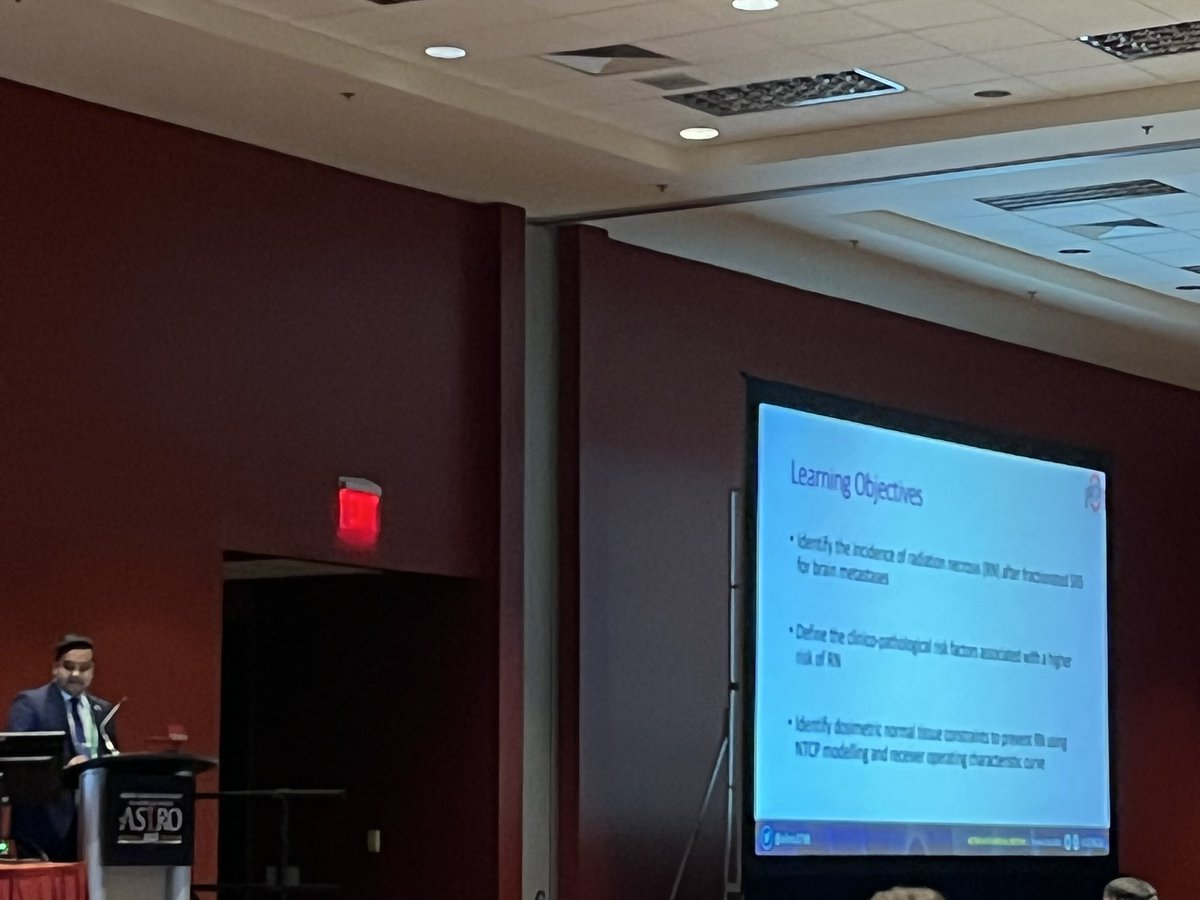 Raju Raval, MD DPhil (@drrajuraval) on Twitter photo Great presentation by our resident <a href="/aiims2738/">Rituraj Upadhyay, MD</a> Rituraj Upadhyay in the CNS track this morning! #ASTRO22 Great presentation by our resident <a href="/aiims2738/">Rituraj Upadhyay, MD</a> Rituraj Upadhyay in the CNS track this morning! #ASTRO22