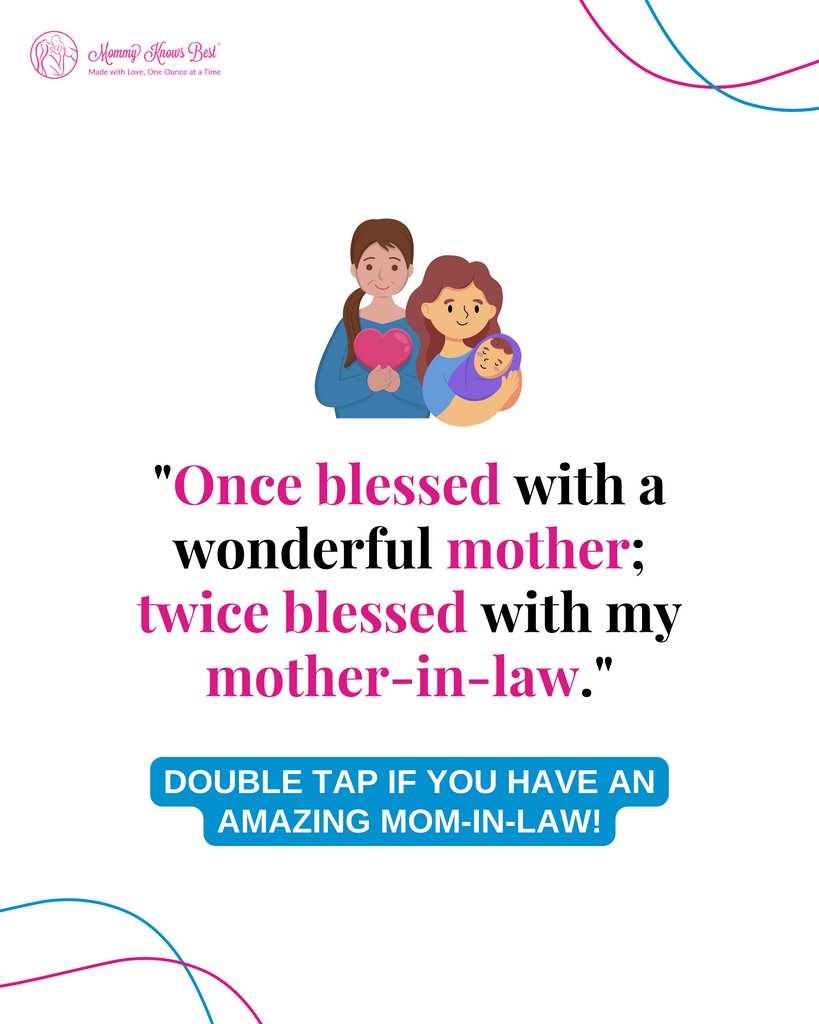 MommyKnows_Best's tweet photo. It's National Mother-in-law day!

Let's hear it for amazing Mother-in-Laws! 🙌

Tag them if they're on social media to tell them you're thinking about them. 

#parenthood #momlife #parenting #mommy #mommylife #mom #motherhoodunplugged #mum #motherlove #fatherhood https://t.co/Y3yXcyXdYk