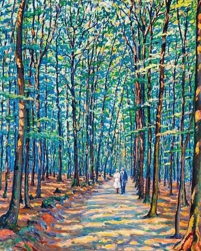 JimBeattie18's tweet photo. In the Woods at Georgenborn
Gustave Cariot (French 1872-1950) https://t.co/IzsdaTdRWa
