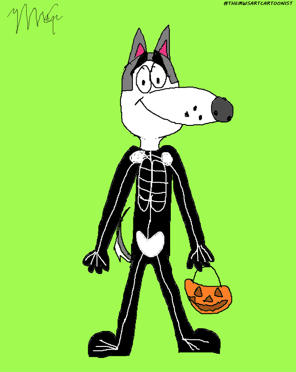 MwsArtTooist's tweet photo. New outfit costume I tried it turned out I drew things well for halloween Skeleton hauks the husky
#oc #cartoon #cartooncharacter #toon #hanks #husky #hanksthehuaky #skeleton #costume #outft #digital #digitalart #digitalartist #anthrofurry #originalcharacter #originalcharacteroc https://t.co/sabO4Eoyx8