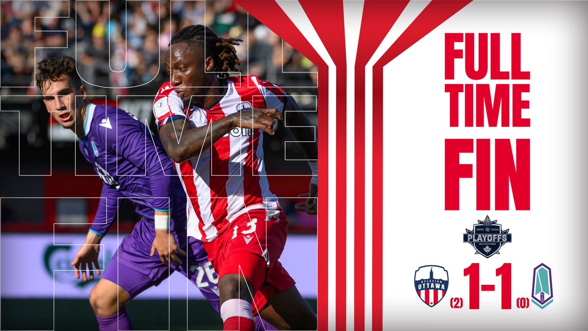 FINALS HERE WE COME 🙌🤩

We close out our semifinal battle at <a href="/TD_Place/">TD Place</a> in a draw. Join us Oct 30th for the 2022 <a href="/CPLsoccer/">Canadian Premier League</a> FINALS! 

#ForOttawa | #PourOttawa