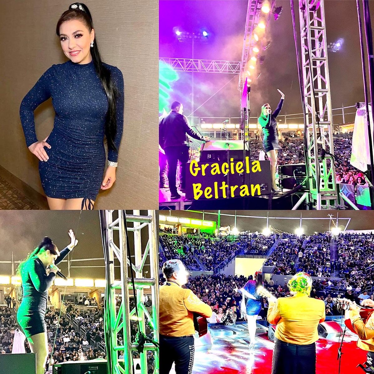 MLopezAgency's tweet photo. Con gran éxito se presentó Graciela Beltrán en Carson California en un concierto donde el público se le entregó con gran recibimiento. 👏🏻👏🏻👏🏻 @gracielabeltran #gracielabeltran #gracielabeltranpower @m.mentmt @mlrecords_ #carsoncalifornia #dignityhealhsportspark https://t.co/ubZKI7S9Qm