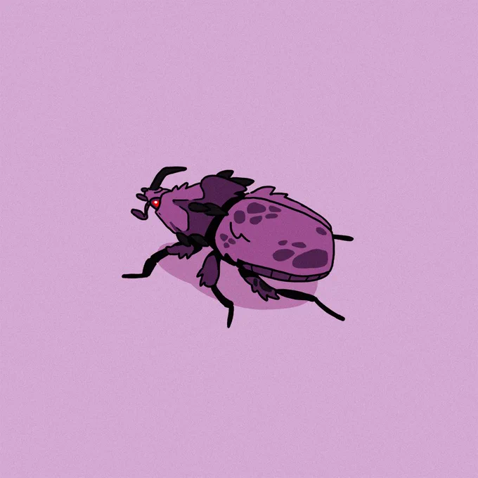 023. COCONUT RHINOCEROS BEETLE x NEOPETS DARIGAN PAINT BRUSH 