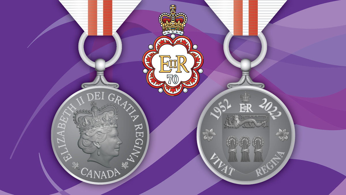 cityofsaskatoon's tweet image. Do you know of a #Sask resident that has positively contributed to society through their service, contributions, &amp;amp; achievements? Nominate them for a Queen Elizabeth II Platinum Jubilee Medal!
🎖️ bit.ly/3QbFRoe
➡️ The deadline to nominate is Monday, October 31, 2022.