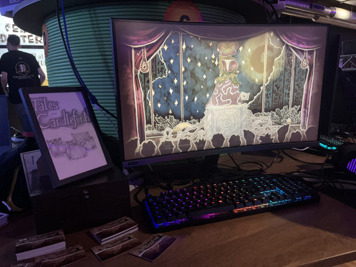 underthebedgms's tweet photo. Y se acabó 🥲 Hemos pasado un fin de semana increíble en #beeafraid. Hemos visto a amigos y conocido a gente increíble como el equipo de @OctoforceGames @crimentals o @tomashijo y ha sido un honor disfrutar de ellos en persona. https://t.co/UmO8Hf06vC