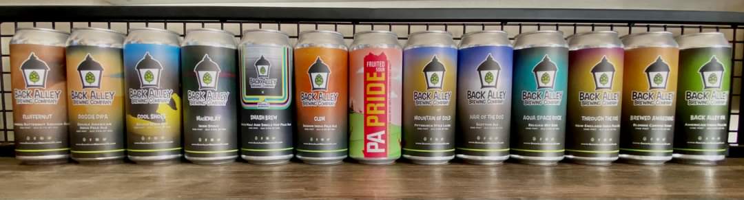 BackAlleyBrewCo's tweet photo. Lucky 1️⃣3️⃣

#canart #brewlocal #drinklocal #dormont #pittsburgh #412 #craftbeer #craftbeerpgh #cheers https://t.co/iQhhbyL5Bp