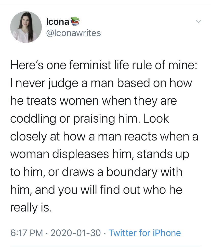 From experience, I can tell you this is excellent life advice for women.