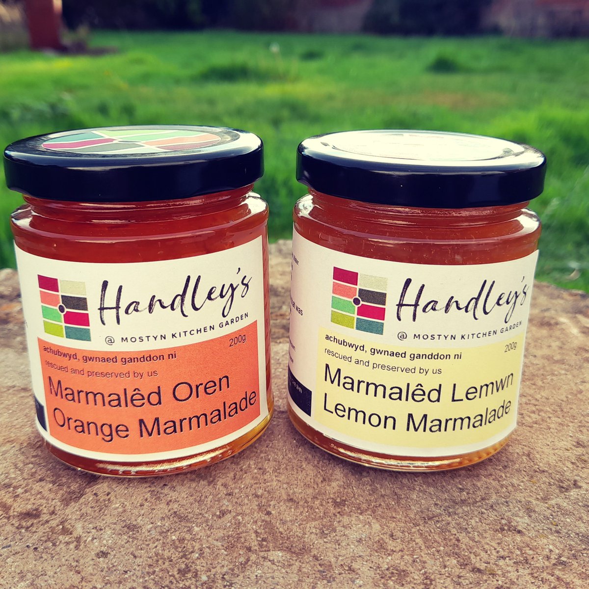 We usually grow everything ourselves for our preserves but our 'Handley's Rescued Range' uses produce that was surplus &amp; rather than it going to waste, we've rescued it!

Our Orange &amp; Lemon Marmalades are delicious, fresh &amp; zingy, available from our honesty box.

#handmade #local
