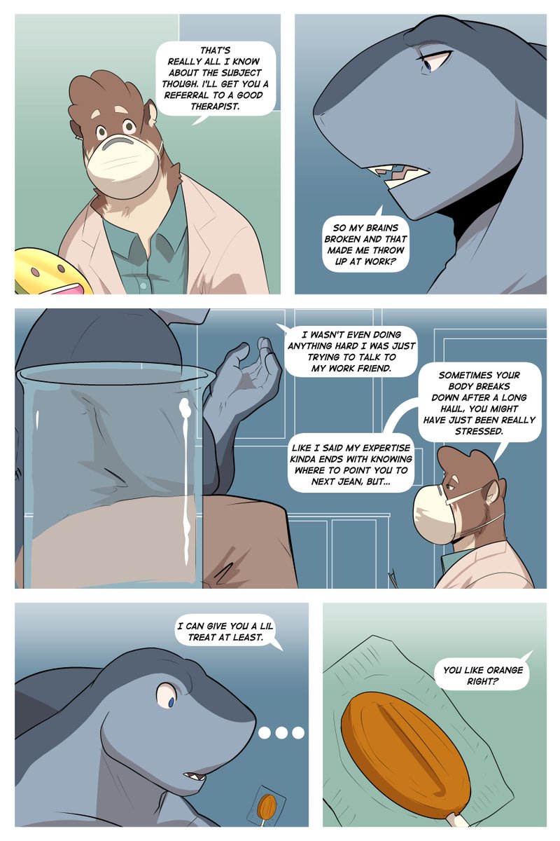 prime_viridian's tweet image. page 2 of #WorkTies had to take a break for school but I wanna finish this chapter