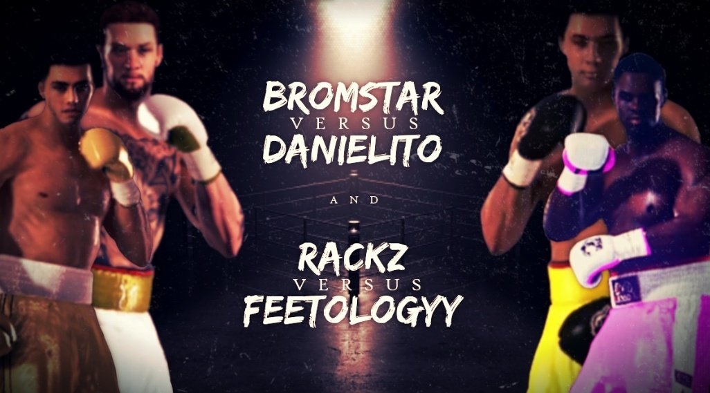 PremBoxing's tweet photo. Champions League Semi Finals tomorrow on our YouTube 6pm BST! Who will be heading to the final 👀

@bromstar88 vs @Danielito337 and @Nxstre vs @Feetologyy https://t.co/Al2GfSY2NA