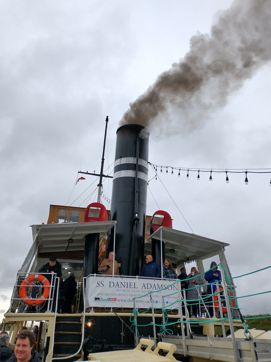 @dannyinsteam @PeelPorts @LiverpoolPilots @CRTNorthWest @EPWaterfront @hwoodcoaches @MindHalton @TVNaga01 @DannyLearning @NatHistShips @CRTBoating @BobGwynne @MikeAmesburyMP @HeritageFundUK It was a superb day, full of interest, on a fantastic historic vessel. Thanks so much to all the volunteers for all your efforts.