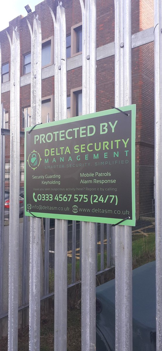 deltasec1's tweet image. We love popping fresh new signs up when out on patrol! 
#smartersecurity #keyholding #alarmresponse #mobilepatrol
#Sussex #surrey