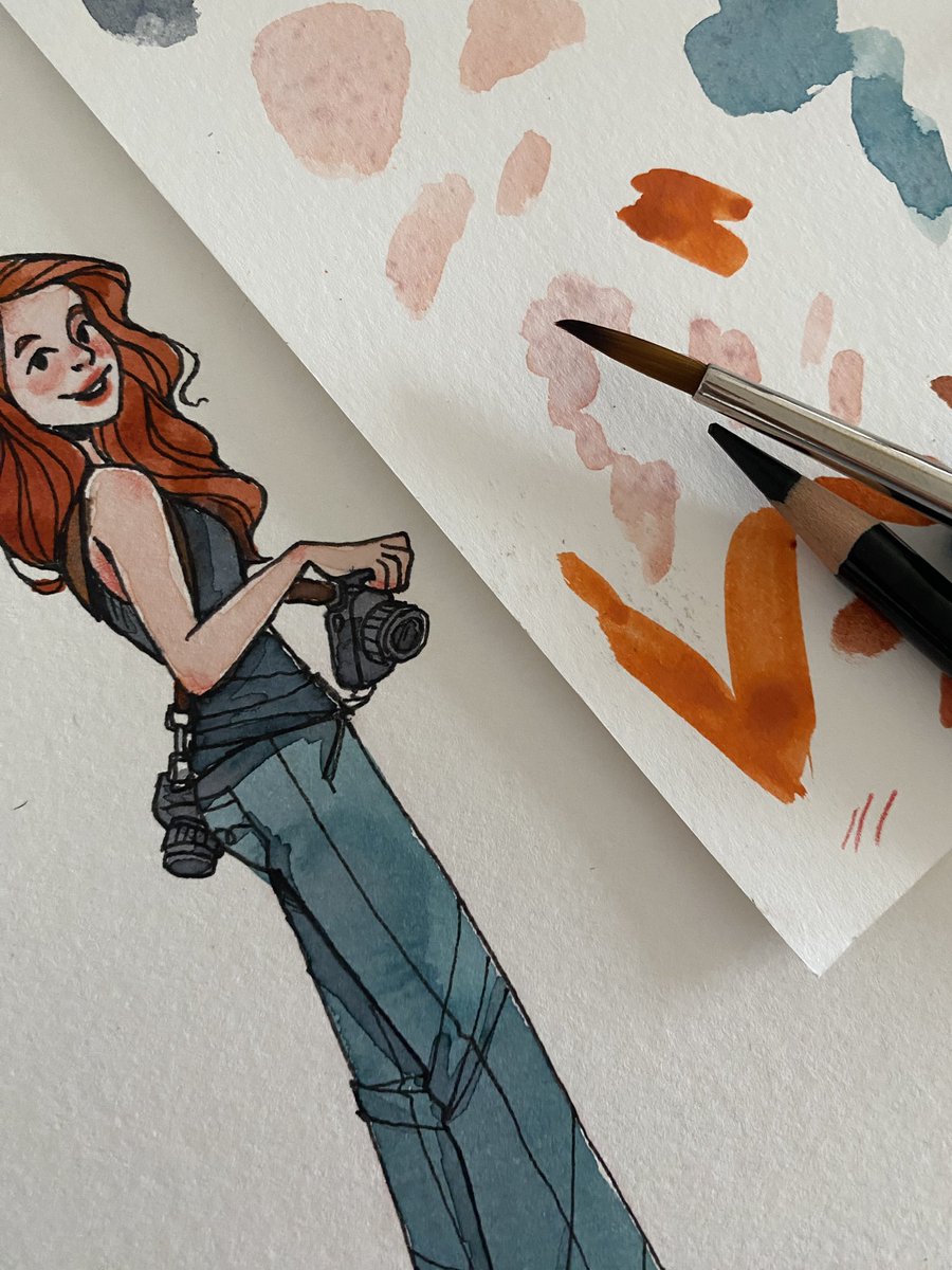 thiswhimsyme's tweet photo. Sunday is for traditional art. #traditionalart #traditionalsunday https://t.co/m6XnmFrCSC