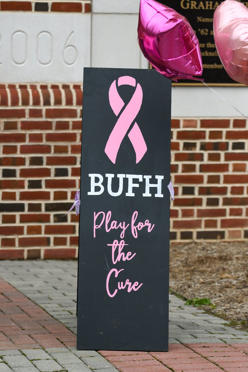 Bucknell_FH's tweet photo. A special day at Graham Field. Thank you to everyone that helped support our @P4TC_NFCR Pink Game! 

#rayBucknell https://t.co/miiDr0ib0i