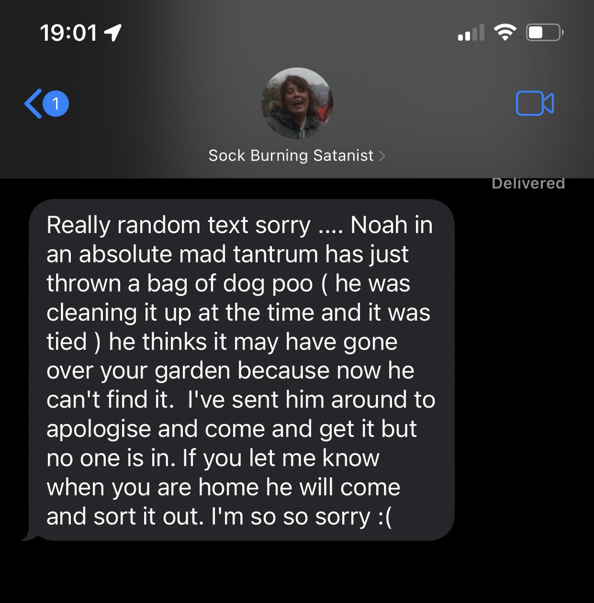 Adamcroft1996's tweet photo. An actual text that my mother in law had to send to her neighbour today! The boy is a moron! #LostHisShit https://t.co/uPOfvLKbrq