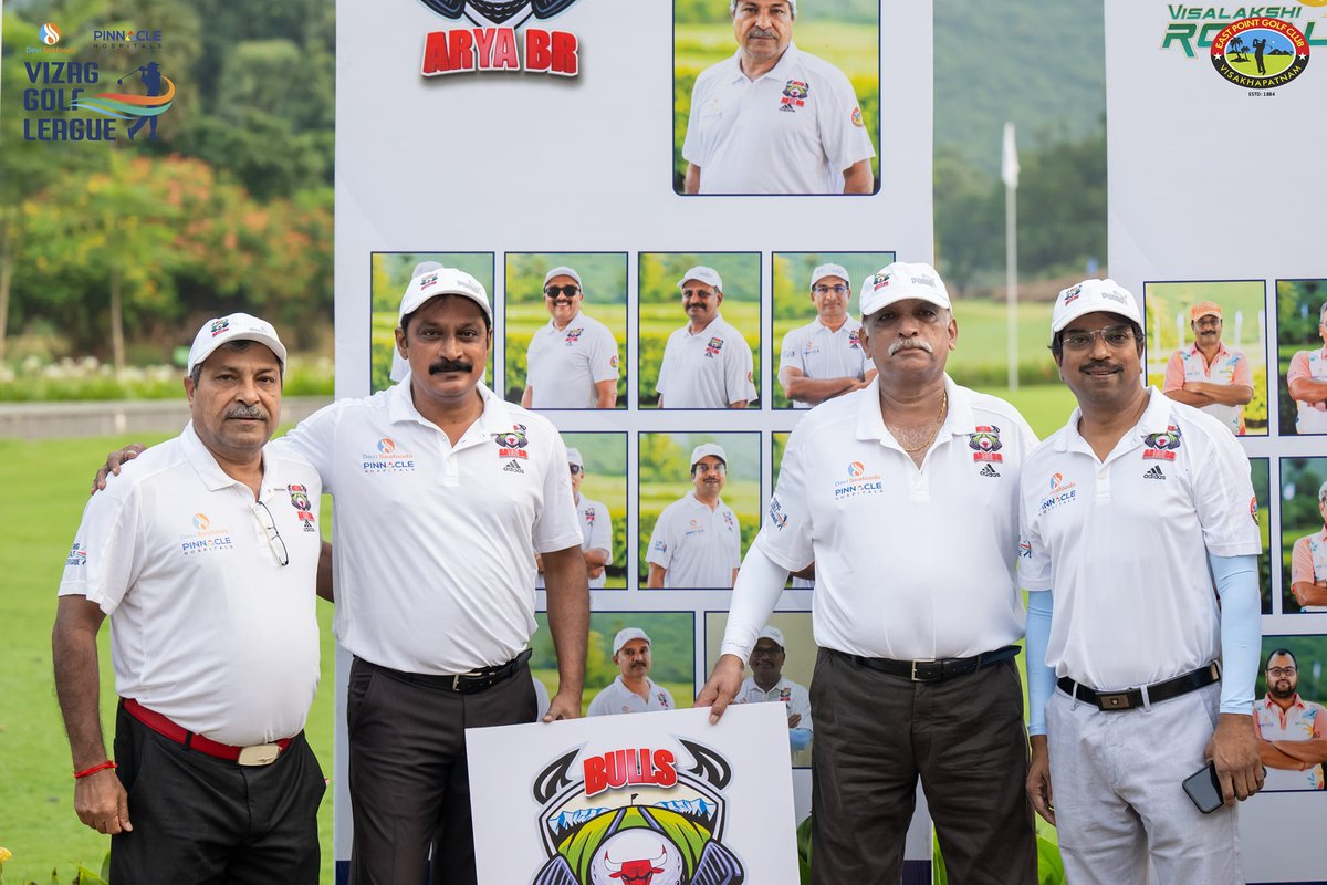 vizaggolfleague's tweet photo. Golf Tournament: Day 1 Highlights
Pc:@35mmarts
#Srkeagles vs #Anjaleemarvericks
#Fairwaykings vs #Visalakshiroyals
#Aryabrbulls vs #Vizagdolphins
#Birdies vs #Vividgolfers
#Professionalgolfers vs #Seatigers

#eastpointglofclub #vizaggolfleague #visakhapatnam #glofclub #apgolf https://t.co/rvt8lNF6XB