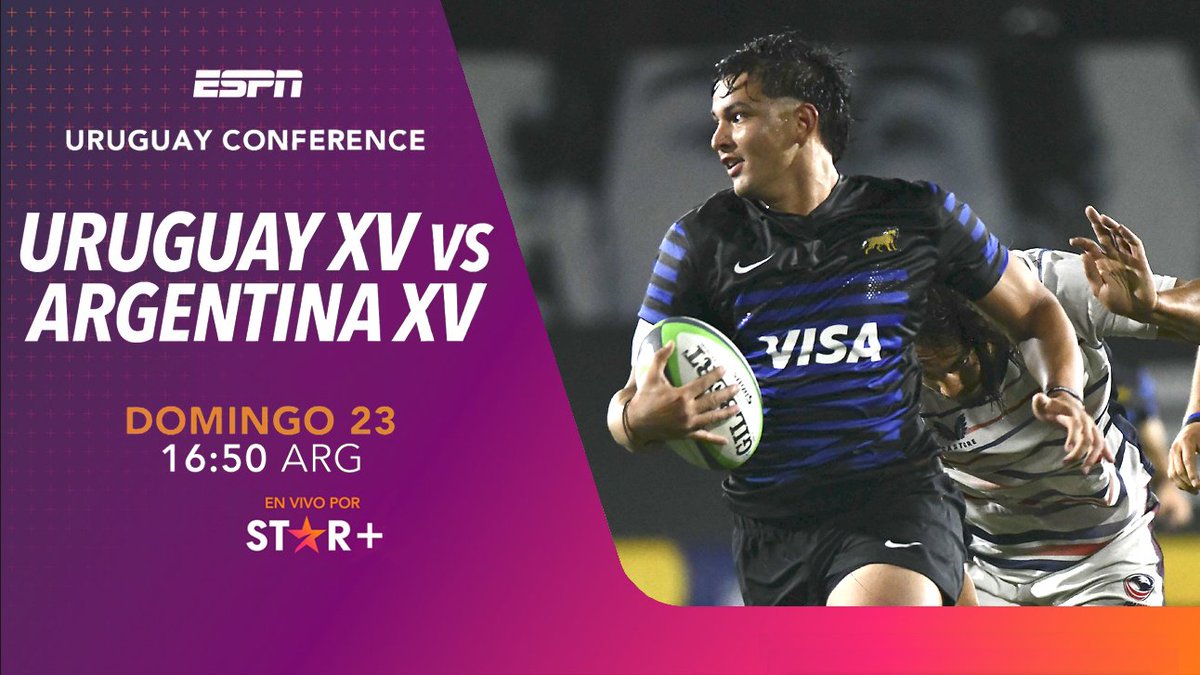 #RUGBY | YA! Junto a @CheloBosch y <a href="/AleNietoSerra/">Alejandro Nieto</a> compartimos el encuentro entre #UruguayXV y #ArgentinaXV en el aire de #ESPNenStarPlus! 🏉⭐

<a href="/StarPlusLA/">starplusla</a> 
➡️ bit.ly/3TFVnKY