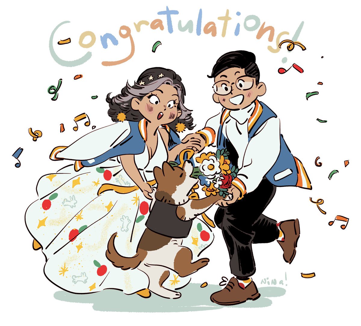 liliuhms's tweet photo. THIS BEAUTIFUL DRAWING OF US BY @sirpangur 

AAAHHHHHH!!! please tell her how amazing it is!!!!!! i cant express it enough!!! https://t.co/28dP8cnGdO