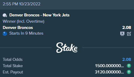 PandaSportsBets's tweet photo. 🏆FREE PICK🏆
🏈Denver Broncos - New York Jets🏈
- Denver Broncos ML (2U) https://t.co/XL1aKDDysz