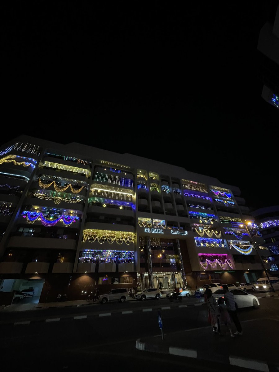 cashubham27's tweet photo. Diwali Lights in Mankhool Bur Dubai keeps on getting better each and every year. #Diwali #Mankhool #lights #diwaliindubai 🪔✨
Wishing you the best wishes and enjoy the festivities with family and friends. #dubai #dxb https://t.co/1r7MSmNdIx