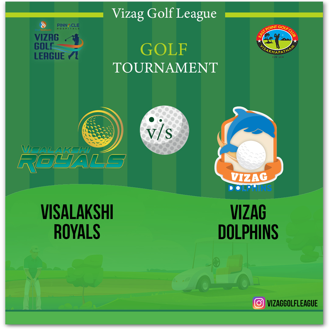 vizaggolfleague's tweet photo. Golf Tournament: Day 2
Get Ready For The Intense Competition!
#Srkeagles vs #Fairwaykings 
#Visalakshiroyals vs #Vizagdolphins
#Aryabrbulls vs #Vividgolfers
#Birdies vs #Seatigers  
#Professionalgolfers vs #anjaleemavericks

#eastpointglofclub #vizaggolfleague #visakhapatnam https://t.co/mJyV2BPQXQ