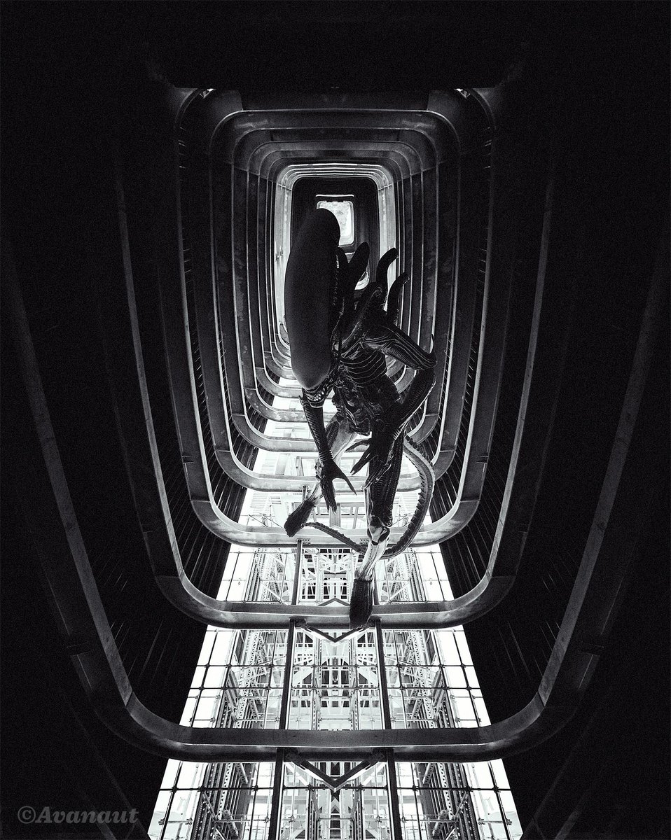 Something to fit the season. Gothic horror in outer space, fits right in. #Halloween