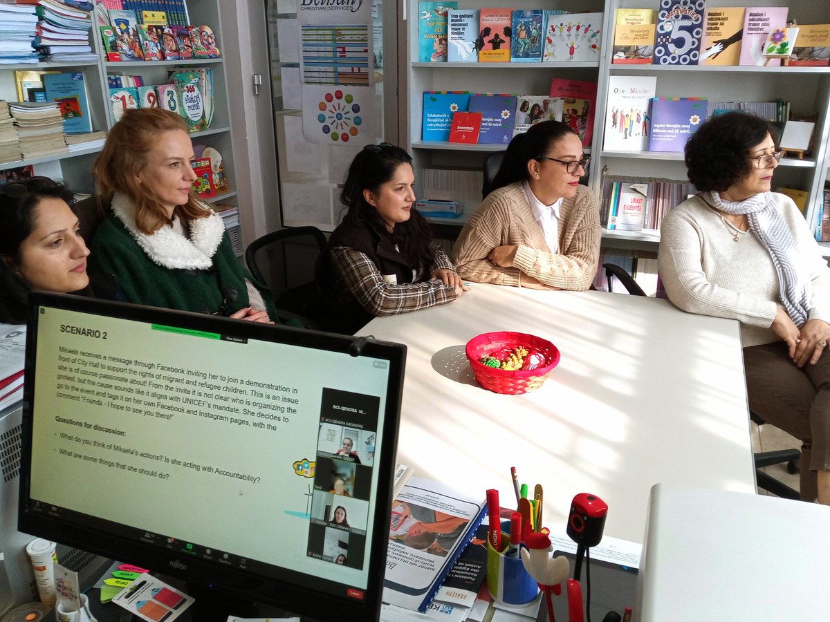 KosovaBethany's tweet photo. Ethics Training
"According to the Values  Charter, accountability means that we hold ourselves and one another responsible for our behaviour and we are answerable for our actions and decisions with UNICEF, our partners/collaborators and with the children we serve"
@UNICEFKosovo https://t.co/S3dcYiwSGV
