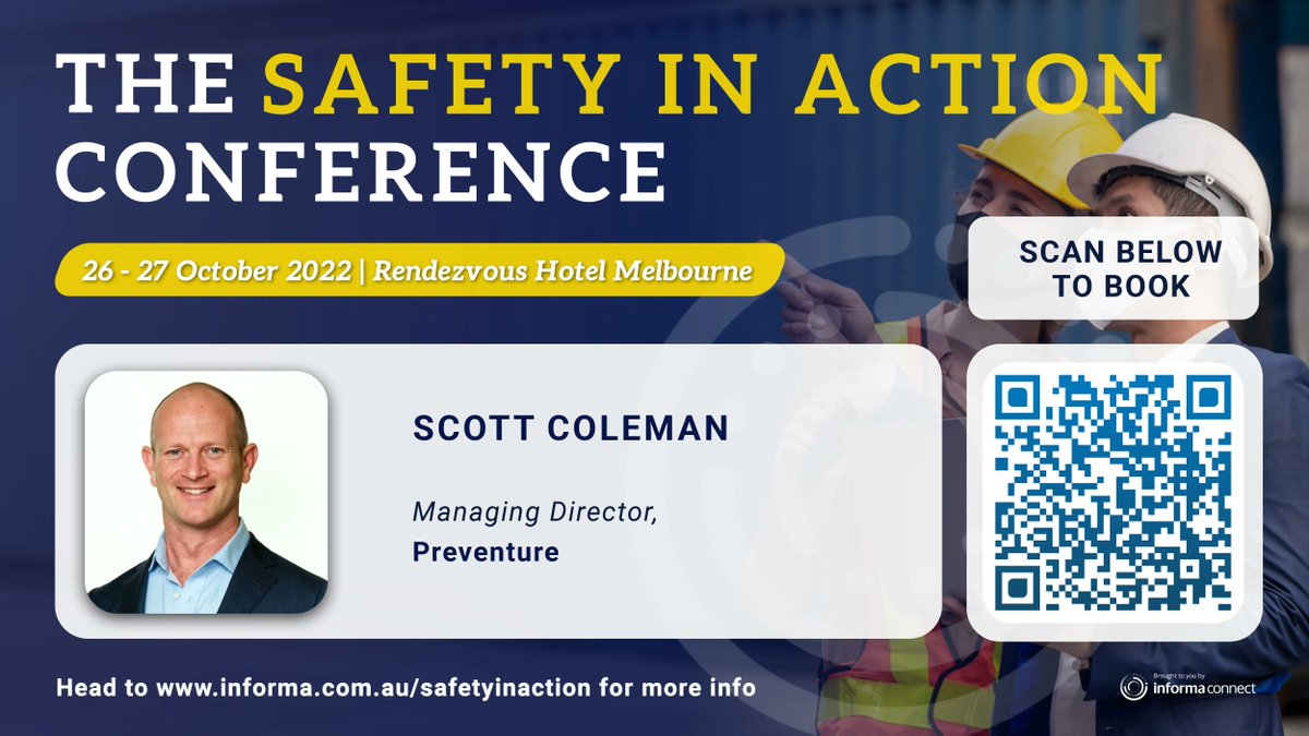 preventure_live's tweet photo. We are so excited to be presenting at The Safety In Action Conference in Melbourne this week! Learn more at https://t.co/F98jMVz1ia

#safetyinaction #Melbourne #Australia #Safety #HealthAndSafety #InsurTech #Wearables #SafetyTechnology https://t.co/6myXuJy28H