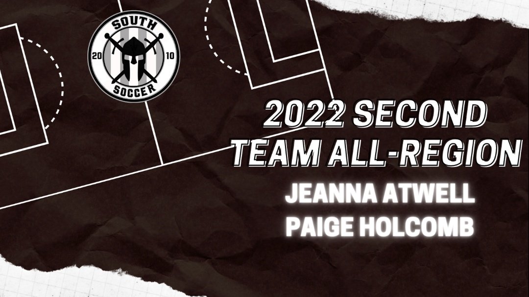 SW_Girls_Soccer's tweet photo. Congrats to the Spartans selected for the 2022 All-Region Teams! Well done girls!! #GoSouthGo #SouthSoccer https://t.co/KGvKp5bDXV
