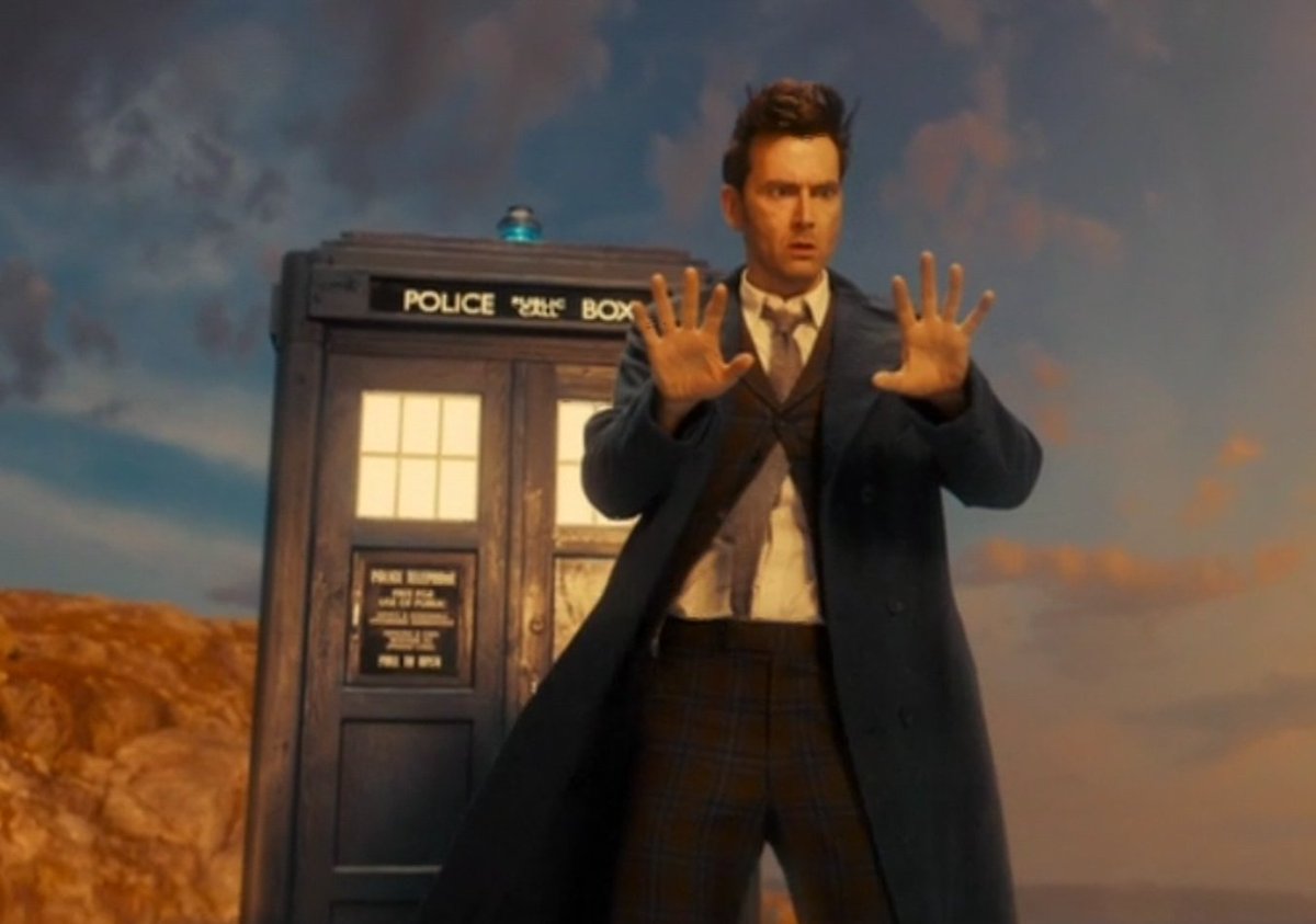 So DAVID TENNANT is the current Doctor! Just let that sink in for a moment... #DoctorWho
