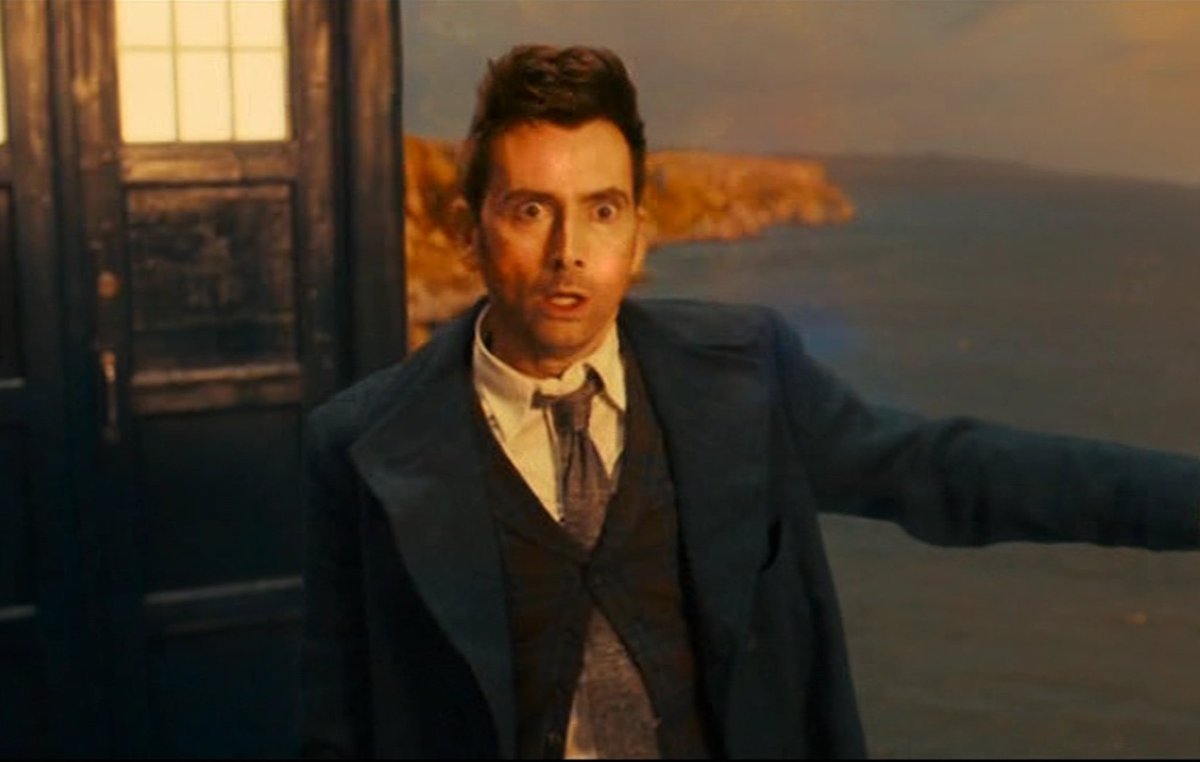 laurenpoche's tweet photo. Erm ok he can stay #DoctorWho
Didn't want him to go 💙 #DoctorWhoRegeneration #DavidTennant #JodieWhittaker #neededmoretime https://t.co/ijfWbWs67t