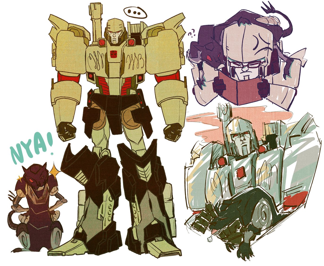 Transformers mtmte sale megatron