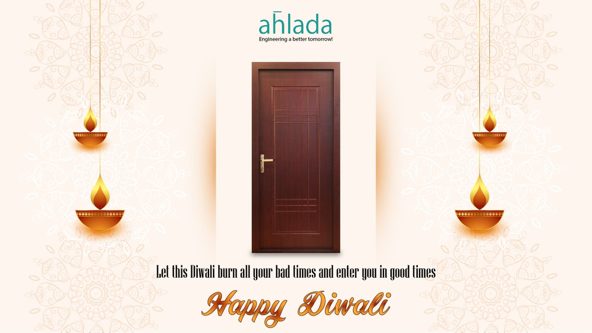 AhladaEngLtd's tweet photo. Team Ahlada wishes all a very Happy Diwali!!

#ahladaengineers #commercialdoors #steelslidingdoor #Ahlada #shaftdoors #happydiwali2022 https://t.co/UnIT3M8gmY