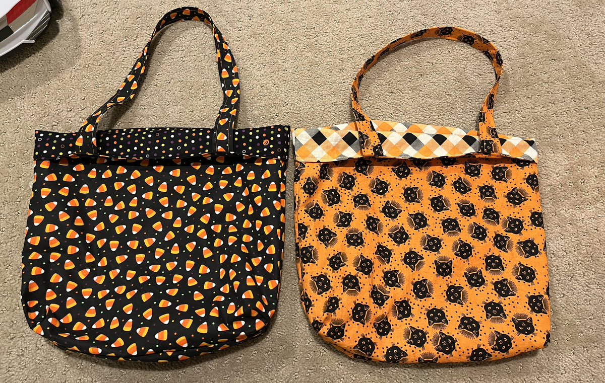 Trick or Treat totes are done!