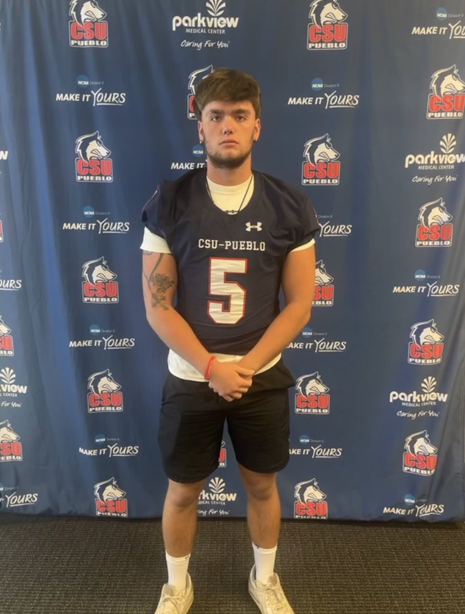 Had a great time at CSUP this weekend. Thank you @Coach_BrownCSUP for the invite! Looking forward to the rest of the recruiting process. @BroomfieldEagl1