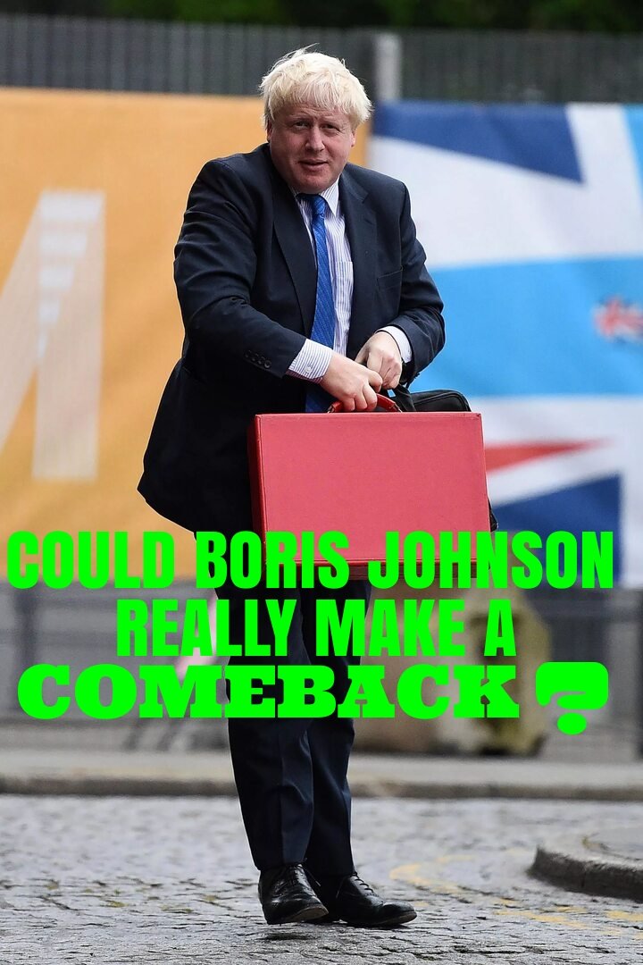 Andrew Adams on Twitter "BORIS JOHNSON, THE MAN OUSTED AS UK PM BY HIS