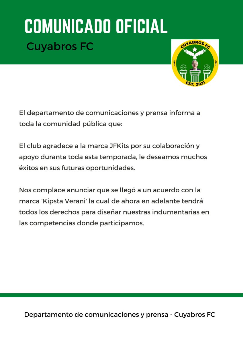 𝘾𝙪𝙮𝙖𝙗𝙧𝙤𝙨 𝙁𝘾 ⭐️⭐️ (@cuyabrosfc) on Twitter photo 